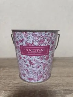 ロクシタン　バケツ型　鉛筆立て/小物入れ　缶