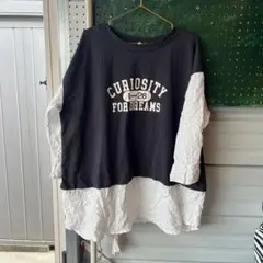 カジュアルロゴ入Tシャツ