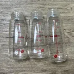 哺乳瓶 200ml 3本セットと乳首3個