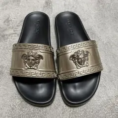 Versace☆ラ メデューサ スライド サンダル♪【送料込】 楽天市場】VERSACE ヴェルサーチ スライダーサンダル メデューサ