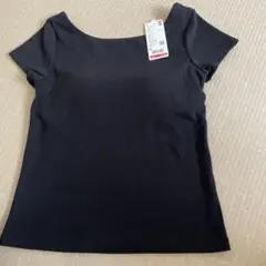 UNIQLO エアリズムコットン Tシャツ S ブラック
