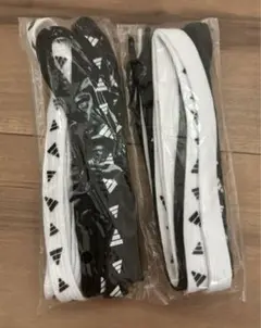 adidas 靴紐 シューレース ホワイト ブラック