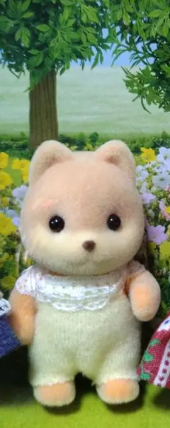 シルバニアファミリー　キャラメルイヌの赤ちゃん