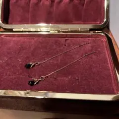 ♥︎ アガット 新品 紫金石アメリカンピアス k10