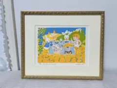カレルチャペック　シルクスクリーン画(ボーイズ&ガールズ) カレルチャペック シルクスクリーン画(ボーイズ&ガールズ