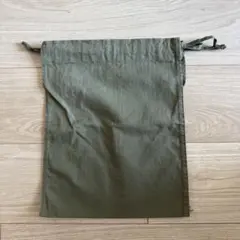 40s アメリカンレッドクロス 巾着 ヘリンボーン