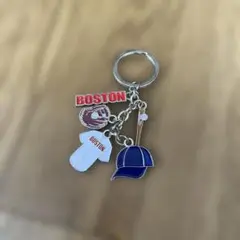ボストン キーホルダー Boston 野球 baseball