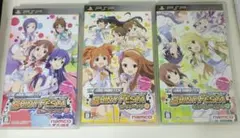 アイドルマスター シャイニーフェスタ 3本セット PSP ゲームソフト