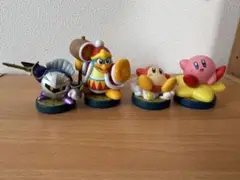 amiibo カービィ等 フィギュア 4体セット