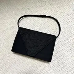 新品 東京ソワール プチソワール 花柄刺繍 フォーマル ハンドバッグ クラッチ
