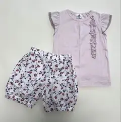 ペアレンツドリーム　トップス　パンツ　ピンク　いちご　２枚セット　95