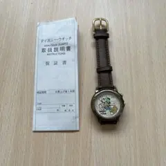 ディズニーJAL腕時計　Disney ジャンク品
