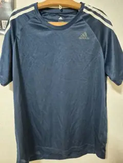 adidas ネイビー XOサイズ クライマライト 吸水速乾 Tシャツ
