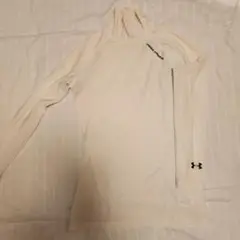 Under Armour ホワイト 長袖 アンダーシャツ