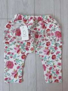 新品　Haruulala 花柄フリルボトムス