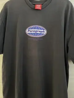 Paragraph ダークグレー Tシャツ P08