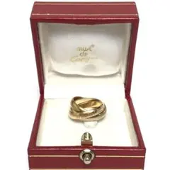 Cartier カルティエ トリニティリング 指輪 K18 #49 750 9号