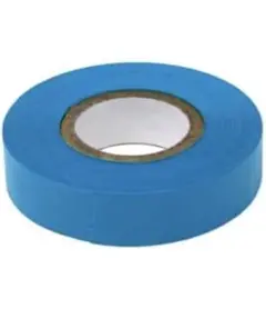 カラーテープ 12.7mm×12.7m BLUE 24入