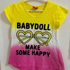 BABYDOLL グラデーションTシャツ 100cm