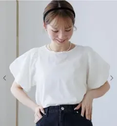 feminine puff blouse～フェミニンパフブラウス