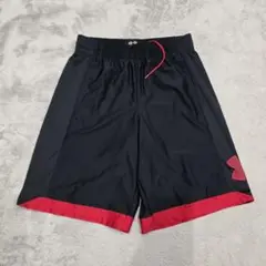 UNDER ARMOUR　アンダーアーマー　バスパン　LG　黒　赤