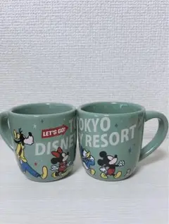 ディズニーランド マグカップ 2個セット　新品未使用