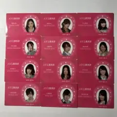 【非売品】ＡＫＢ４８　ＪＲＡ　ＡＫＢ競馬部　部員カード12枚