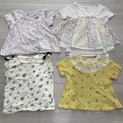 バースデイ☆mamaraku conoco半袖トップス 4枚セット110