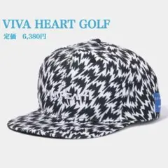 新品 【VIVA HEART】ビバハート ゴルフ　FLASH フラットキャップ