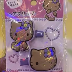 ❣️沖縄限定❣️ 日焼けキティちゃん ヘアクリップ サンリオ