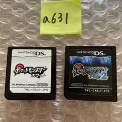 a631 ポケットモンスター ホワイト & ブラック2 セット