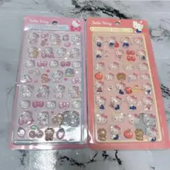 キティちゃんボンボンドロップシール2シートセット