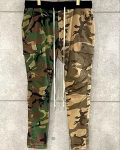mnml CARGO DRAWCORD PANTS カーゴパンツ カモフラ L