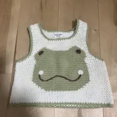カエル　ベスト　70cm キッズズー