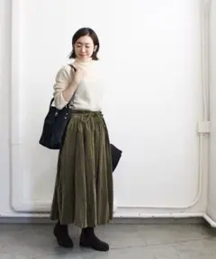 YAECA ヤエカ 167204 GATHER CULOTTES キュロット