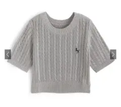 美品⭐️ GRL グレイル ケーブル編みニットトップス