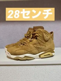 エアジョーダン6 RETRO ( Wheat ) 27cm Nike Air Jordan 6 Retro Wheat Brown Style 384664-705 Size 10