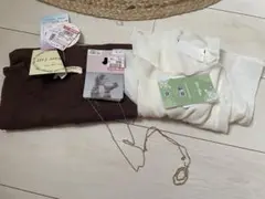 ３点まとめ売り　レディース　しまむら新品　未使用　星玲奈　chico sappi