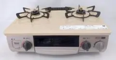 ●Rinnai グリル付ガステーブル●KG34NPCBR●都市ガス用