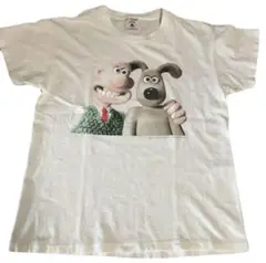 vintage ウォレスとグルミット tee 80s コピーライト