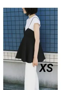 ZARA TOP ペプラム ZW COLLECTION キャミソール 完売品
