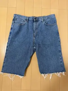 Eddie Bauer デニムハーフパンツ ジョーツ カットオフ