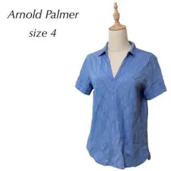 【Arnold Palmer】レディース 半袖 カットソー 麻 サイズ4