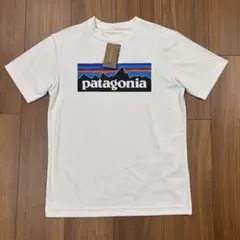 Patagonia パタゴニア キッズ　Ｔシャツ ラッシュガード　Ｌ　ホワイト