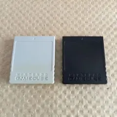 ゲームキューブ用純正メモリーカード　2個(251,59)
