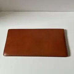 【新品/未使用】ソメスサドル/長財布 アベリネーゼ ブラウン （ネーム刻印あり） 新品/未使用】ソメスサドル/長財布 アベリネーゼ ブラウン