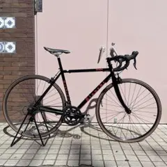 ビアンキ クロモリ ロードバイク ブラーバ 2×9s タイヤ新品SORA