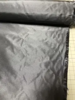 シルクタフタ　シルク100％　巾140cm×2.7m　形状記憶　弱撥水　ブラック