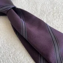 Franco Minucci フランコミヌッチ レジメンタル ネクタイ