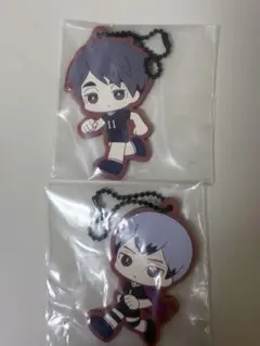 ハイキュー‼︎一番くじラバーチャーム2個セット